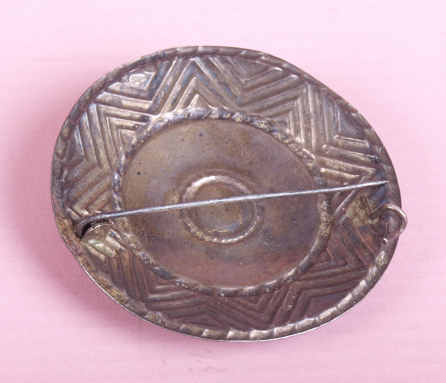 Silver brooch/ouch