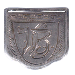 Silver badge/pendant