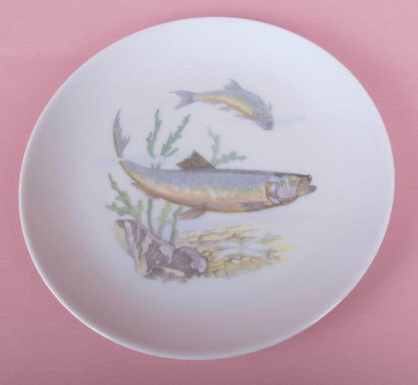 Porcelain plates 
