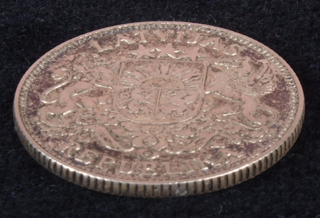 Sudraba vienlatnieka monēta - 1924.g. 