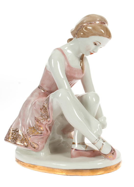 Porcelain figure “Balerine Maija Pileskaya”