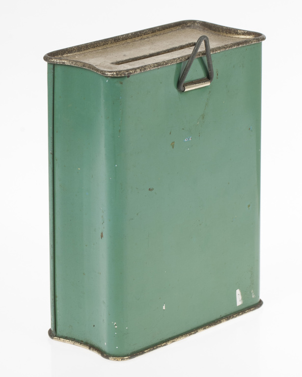 Metal box for household finance management 