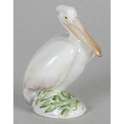 Porcelain figure „Pelican”
