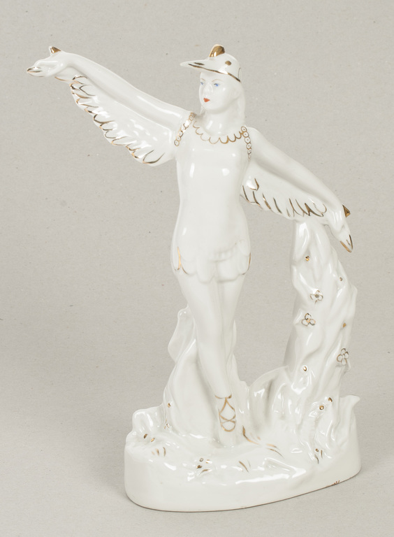 Porcelain figure „Balerina - Bird”