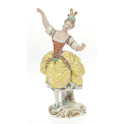 Porcelain figure „Lady”