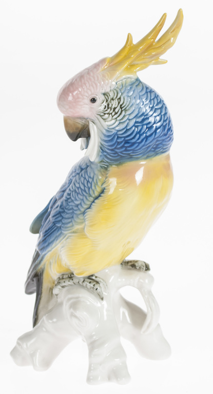 Porcelāna figūra „Papagailis”