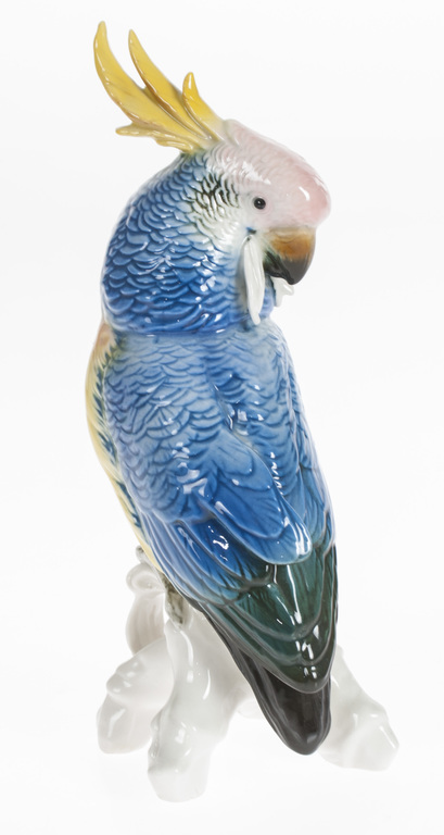 Porcelāna figūra „Papagailis”
