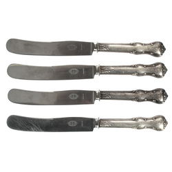 Серебряные ножи (4 шт.)