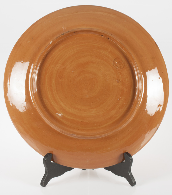 Keramikas šķīvis “Tālavas taurētājs”