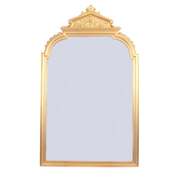 Mirror in the gilded frame