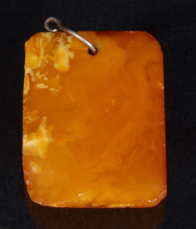 Amber pendant, 4.88 g
