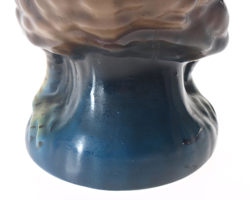 Faience decanter 
