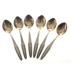 Silver spoons - 6 pcs.