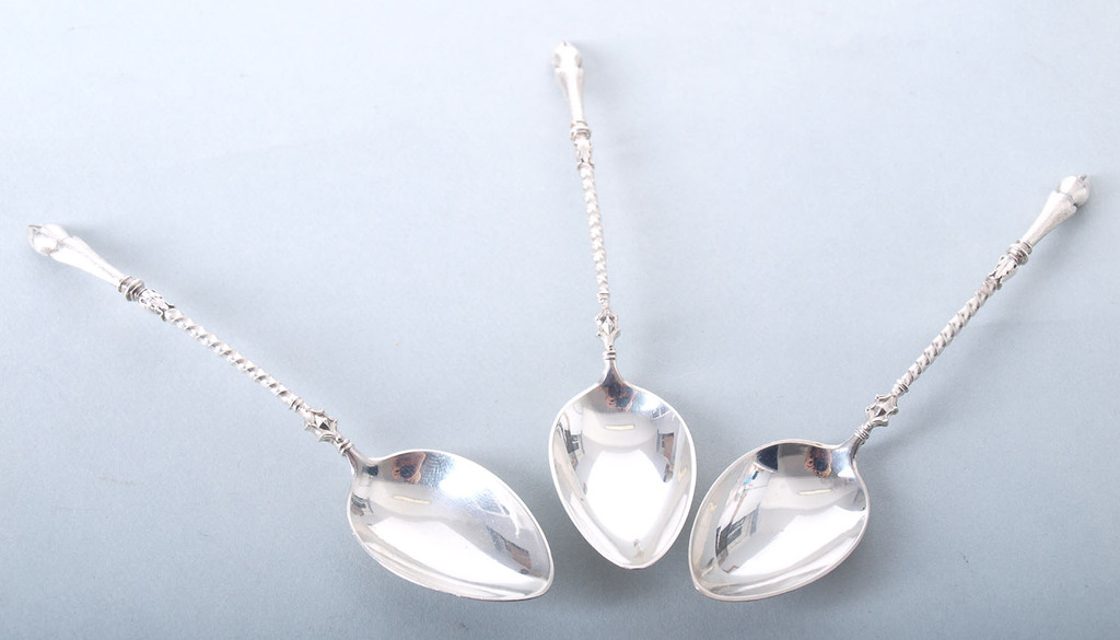 Silver spoons(3 piec.)
