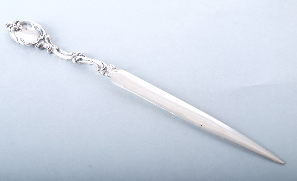 Silver paper knife