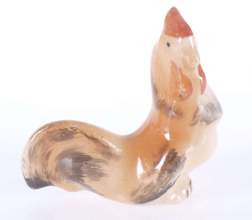 Porcelain figurines ”Hen and Rooster”