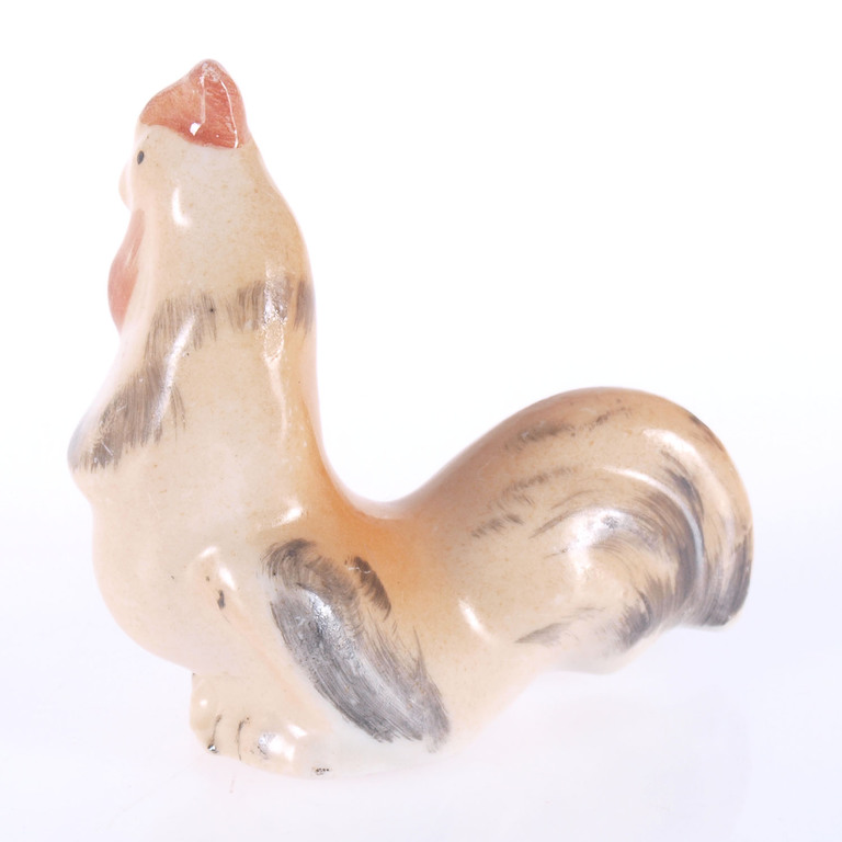Porcelain figurines ”Hen and Rooster”