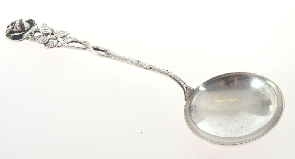 Silver salad spoon 