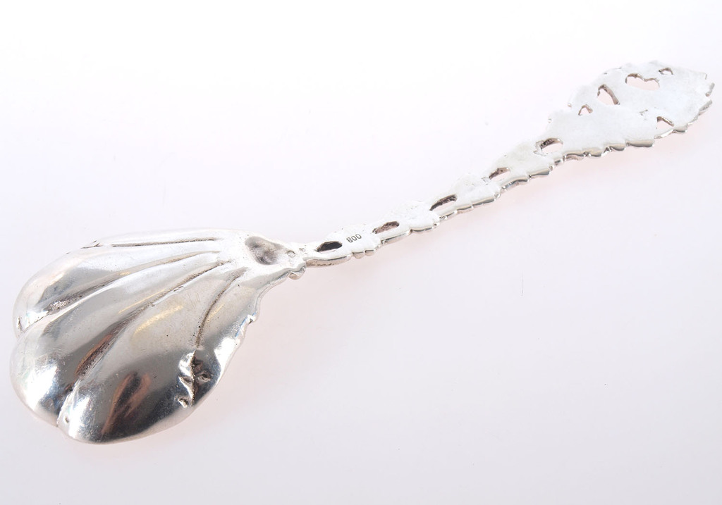 Серебряная ложка для салаты “Глухаря”