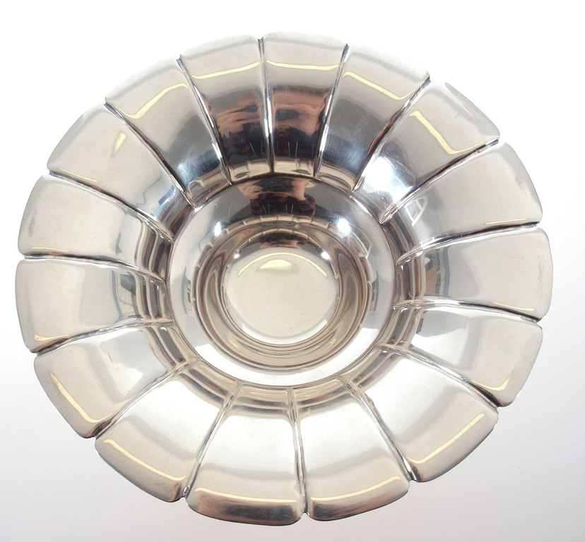 Silver dish for sweets