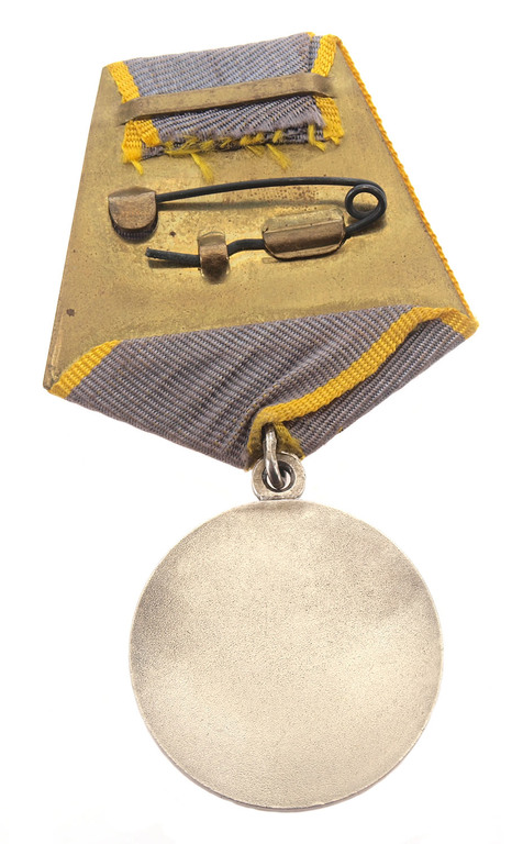 Silver Medal of merits in the battle