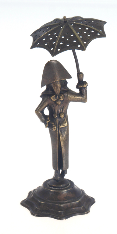 Bronze figure / toothpicks holder 