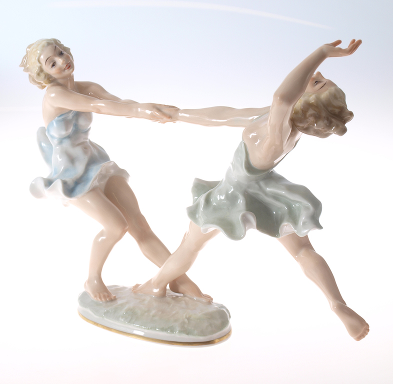 Porcelain figure “Ballerinas”