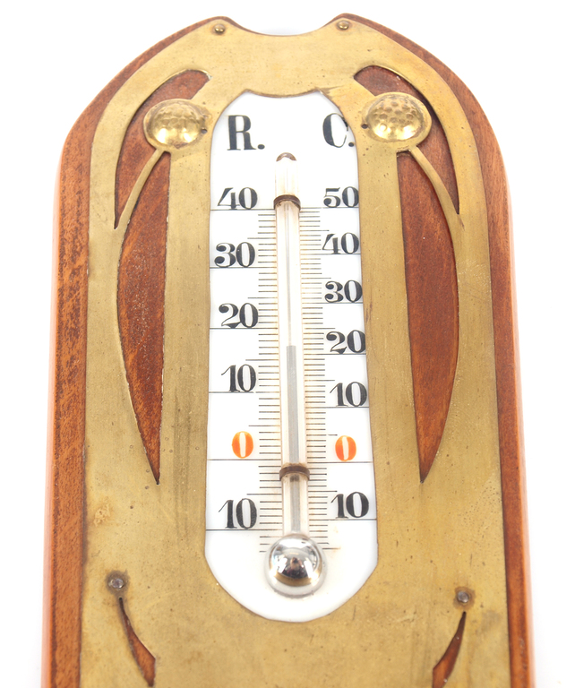 Art Nouveau wall thermometer