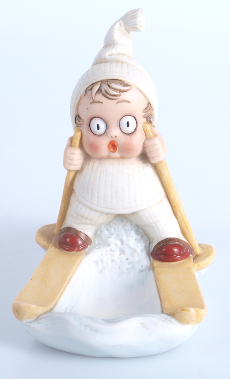 Biscuite figurine - utensil “Baby on skis”