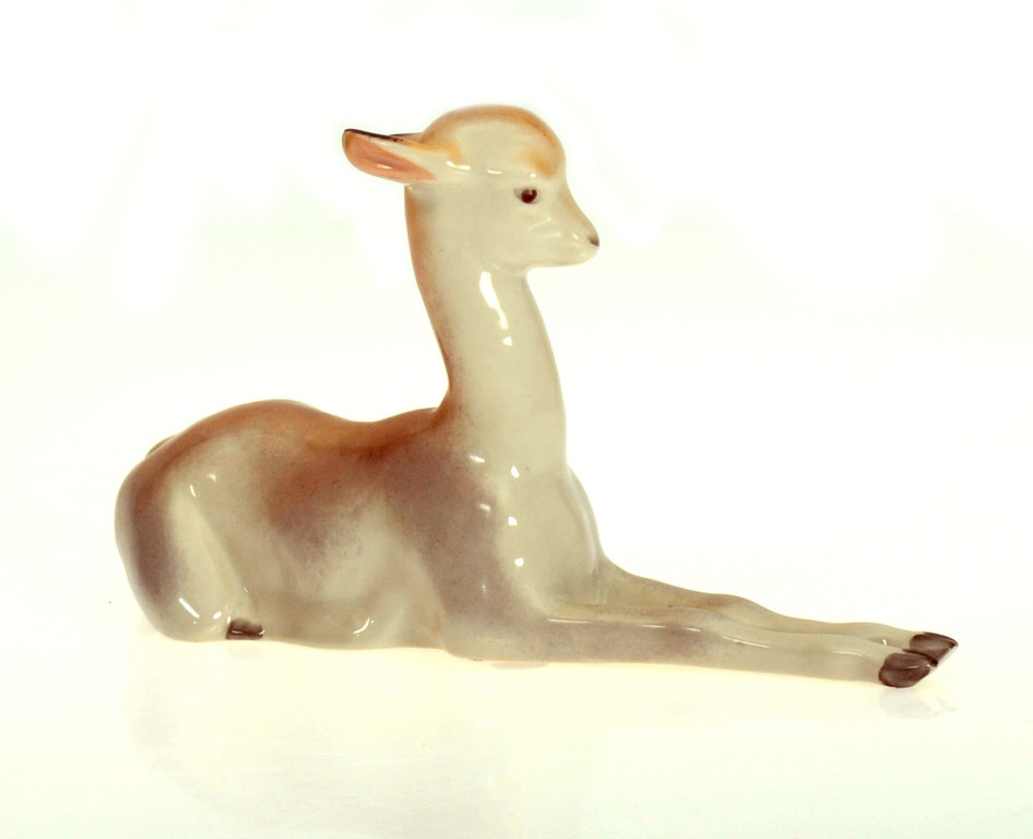 Porcelain figure Lama