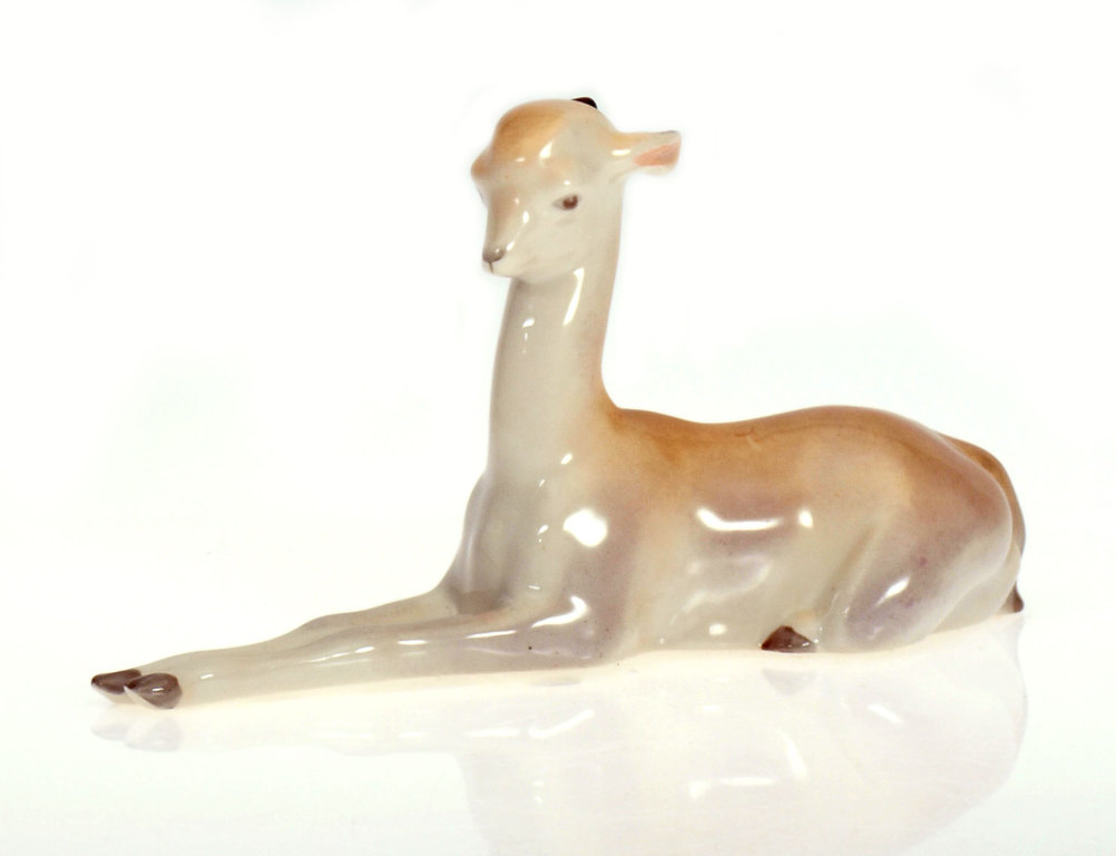 Porcelain figure Lama
