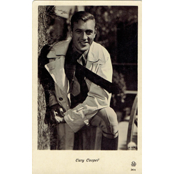 Postcard “Cary Cooper”