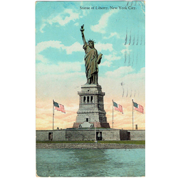 Postcard “Statue of Liberty, New York city”