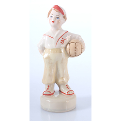 Porcelain figurine „Footballer”