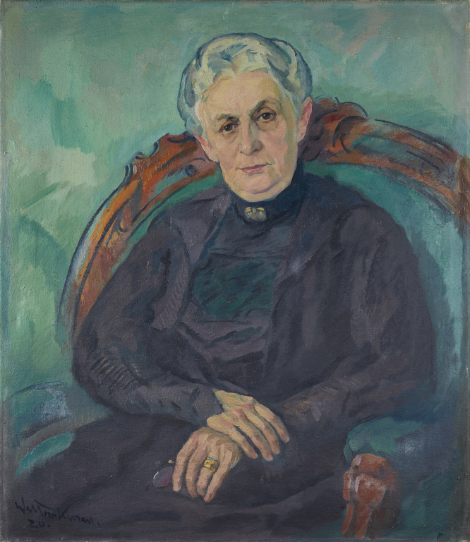 Minnas Rēberes kundzes portrets