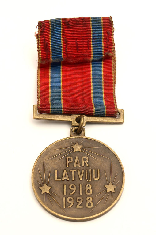 Latvian Republic of the liberation struggle of the 10th anniversary commemorative medal
