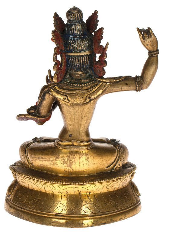 Tibetiešu bronzas figūra 