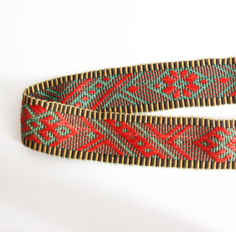 Latvian folk costume belt