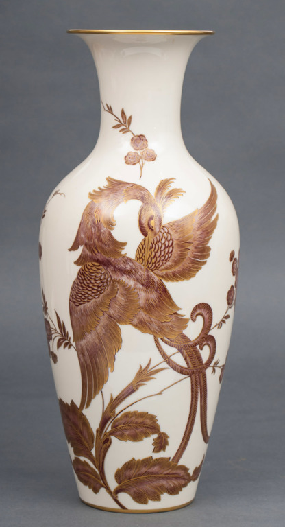 Porcelain vase 'Crane'