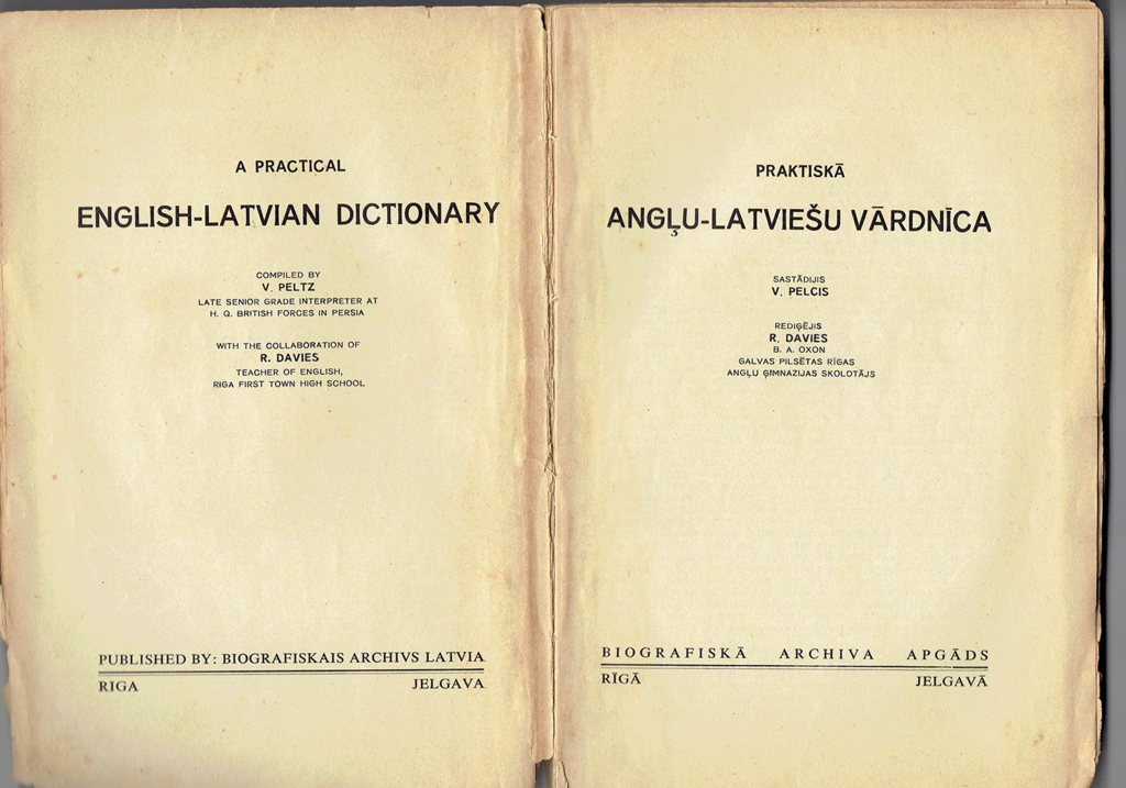 Practical English-Latvian dictionary