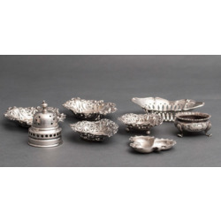 Silver Set of 8 items