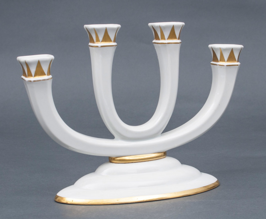 Porcelain candlestick