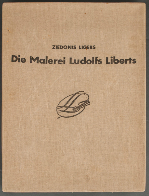 Book „Ludolfs Liberts Die malerei”