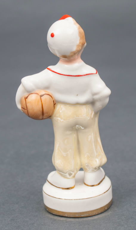 Porcelain figurine „Football player”