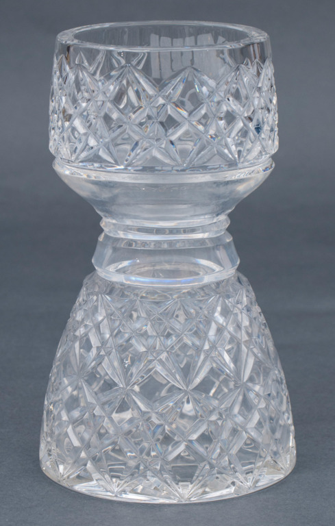 Crystal vase with the symbol of the Olympic Games 