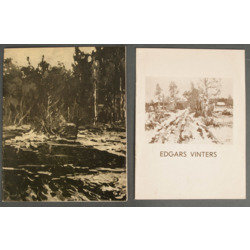 Painter Edgars Vinters exhibitions catalogs (2 pcs.)