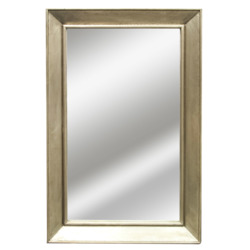Mirror in wood frame