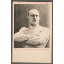 Postcard „Atleth G.Lurich”