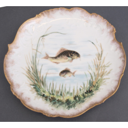 Porcelāna servējamais šķīvis “Zivis”