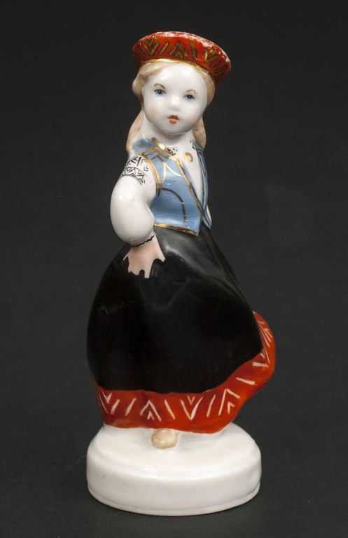 Porcelain figure “Folk dancer”